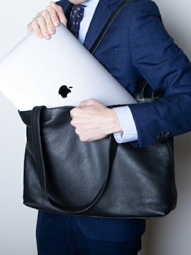 「アイテム（トートバッグ）」を使った、hallelujahさん（メンズ・180cm）の春コーディネート