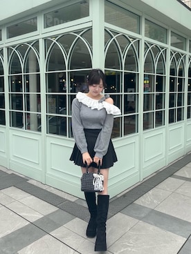 「MAJESTIC LEGON（マジェスティックレゴン）のアイテム」を使った、ゆずさん（レディース・160cm）の秋コーディネート