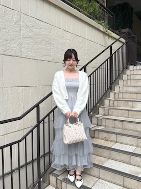 「MAJESTIC LEGON（マジェスティックレゴン）のアイテム」を使った、ゆずさん（レディース・160cm）の秋コーディネート