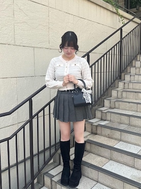 「MAJESTIC LEGON（マジェスティックレゴン）のアイテム」を使った、ゆずさん（レディース・160cm）の秋コーディネート