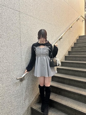 「ブルべ夏」｜ゆずさん（レディース・160cm）の秋コーディネート