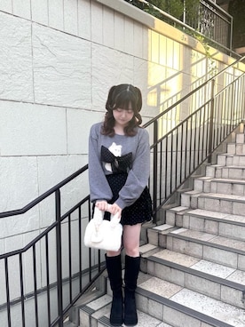 「MAJESTIC LEGON（マジェスティックレゴン）のアイテム」を使った、ゆずさん（レディース・160cm）の秋コーディネート