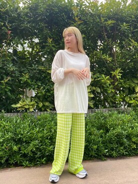 ゆなさん(レディース・157cm)の夏コーディネート