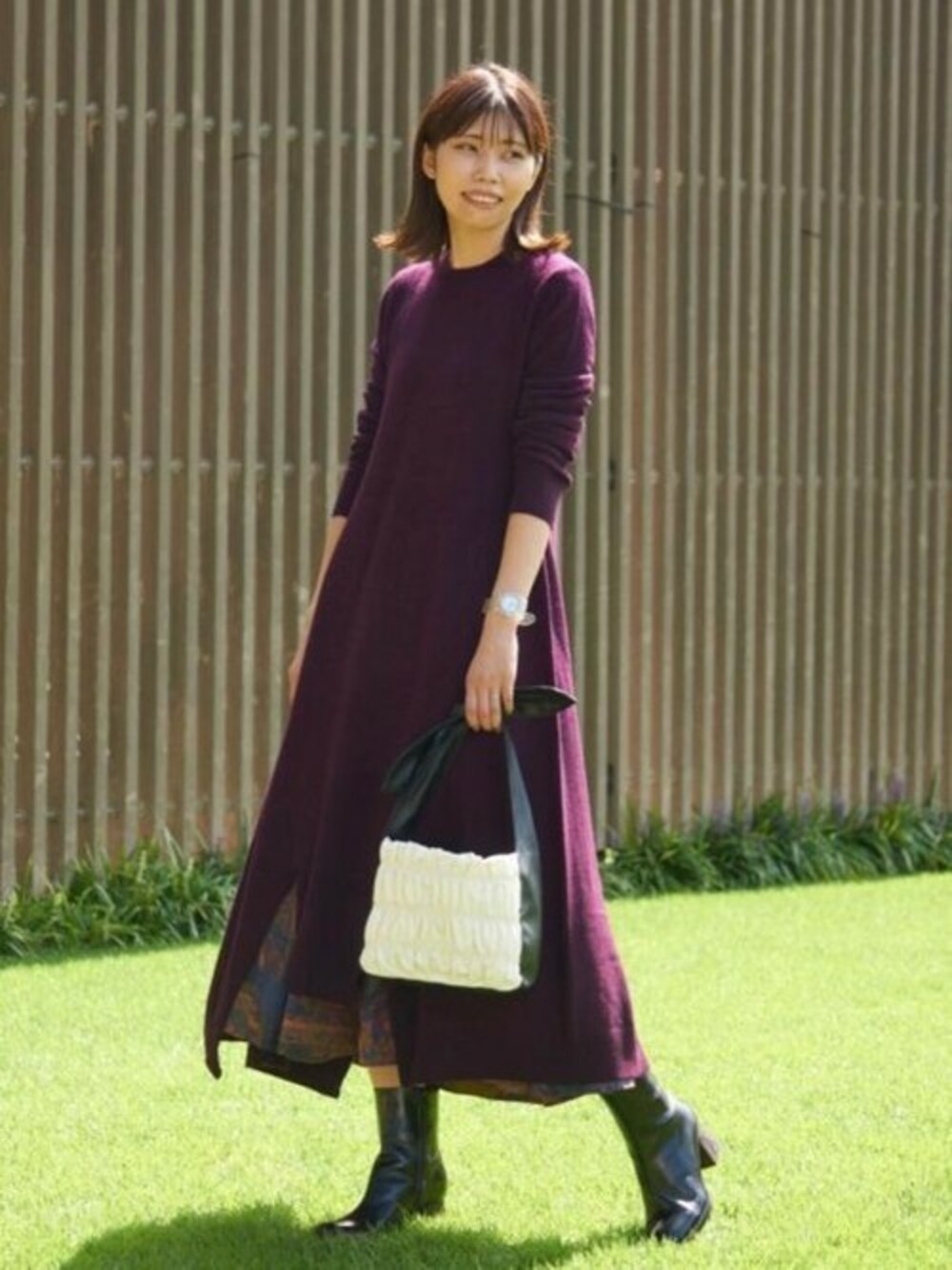 LANVIN en Bleu（ランバンオンブルー）の「フラワープリント