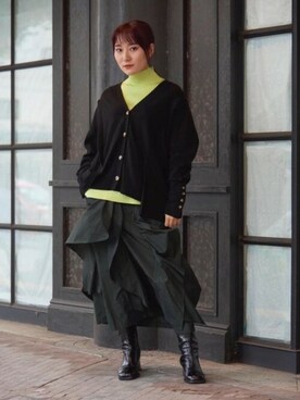 LANVIN en Bleu STAFFさん(レディース・153cm)の秋コーディネート
