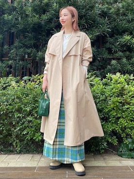 Ray BEAMSさん（レディース・161cm）の冬コーディネート