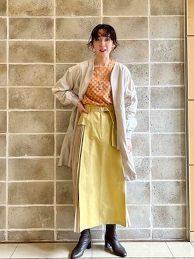 Ray BEAMSさん（レディース・170cm）の冬コーディネート