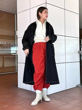 Ray BEAMSさん（レディース・160cm）の冬コーディネート