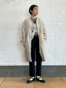 Ray BEAMSさん（レディース・155cm）の春コーディネート