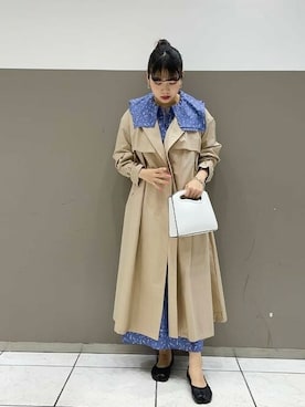 Ray BEAMSさん（レディース・160cm）の春コーディネート