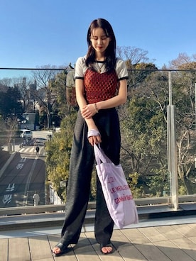 Ray BEAMSさん（レディース・161cm）の春コーディネート