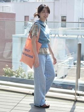 Ray BEAMSさん（レディース・155cm）の春コーディネート