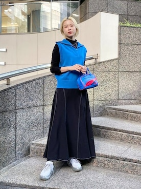 Ray BEAMSさん（レディース・161cm）の春コーディネート