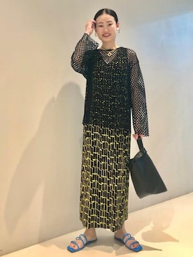 Ray BEAMSさん（レディース・168cm）の春コーディネート