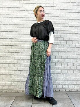 Ray BEAMSさん（レディース・150cm）の春コーディネート