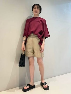 Ray BEAMSさん（レディース・155cm）の春コーディネート