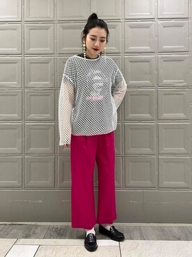 Ray BEAMSさん(レディース・170cm)の春コーディネート