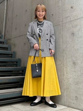 Ray BEAMSさん（レディース・163cm）の春コーディネート