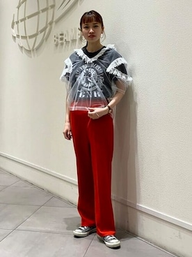 Ray BEAMSさん(レディース・158cm)の春コーディネート