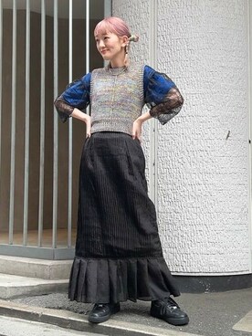 Ray BEAMSさん（レディース・160cm）の春コーディネート