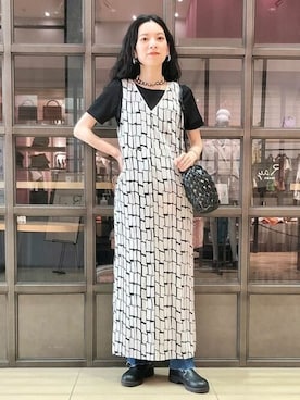 Ray BEAMSさん（レディース・159cm）の春コーディネート