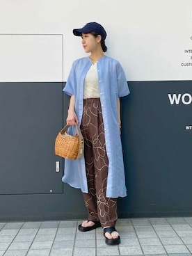 Ray BEAMSさん（レディース・163cm）の春コーディネート