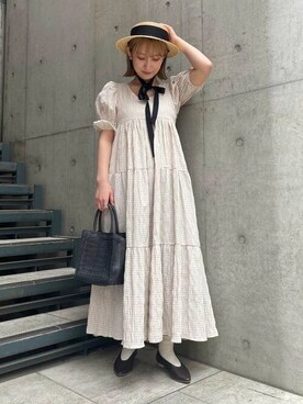 Ray BEAMSさん（レディース・163cm）の春コーディネート