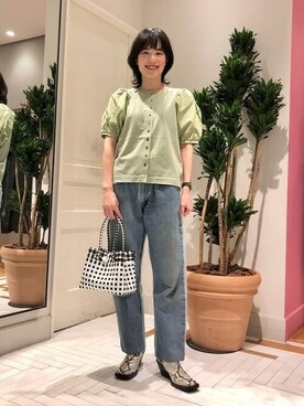 Ray BEAMSさん（レディース・160cm）の春コーディネート