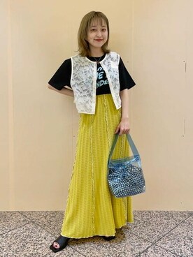 Ray BEAMSさん(レディース・151cm)の春コーディネート