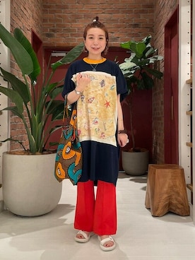 Ray BEAMSさん(レディース・159cm)の春コーディネート