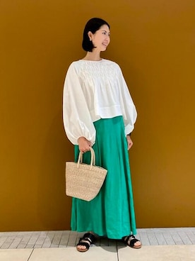 Ray BEAMSさん（レディース・164cm）の春コーディネート