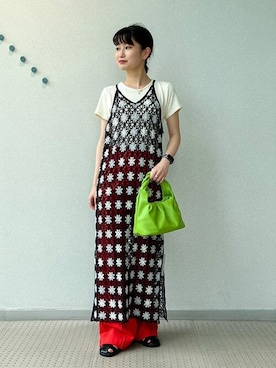 Ray BEAMSさん（レディース・153cm）の春コーディネート