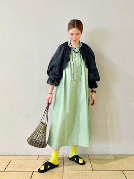 Ray BEAMSさん（レディース・162cm）の春コーディネート