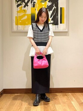 Ray BEAMSさん（レディース・155cm）の春コーディネート