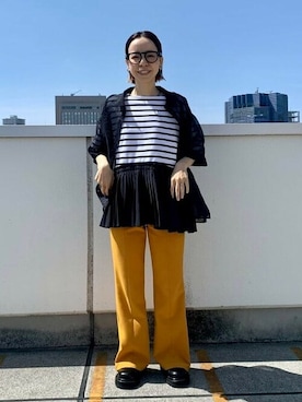 Ray BEAMSさん（レディース・149cm）の春コーディネート