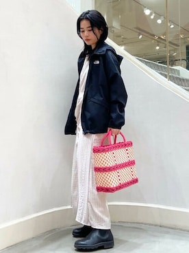 Ray BEAMSさん（レディース・153cm）の春コーディネート