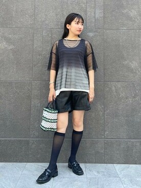 Ray BEAMSさん（レディース・158cm）の春コーディネート