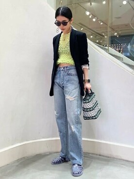 Ray BEAMSさん（レディース・153cm）の夏コーディネート