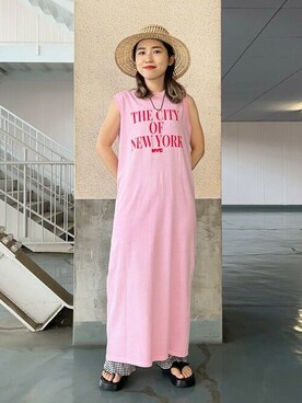 Ray BEAMSさん(レディース・156cm)の夏コーディネート