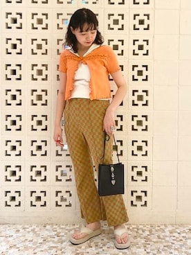 Ray BEAMSさん（レディース・165cm）の夏コーディネート