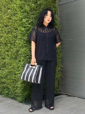 Ray BEAMSさん（レディース・160cm）の夏コーディネート