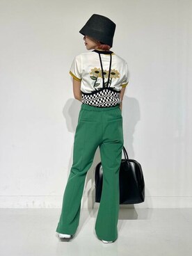 Ray BEAMSさん（レディース・153cm）の夏コーディネート