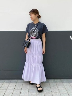 Ray BEAMSさん（レディース・163cm）の夏コーディネート