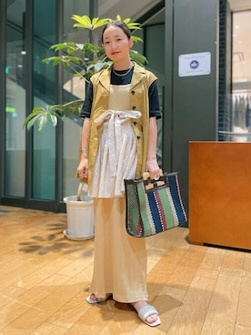 Ray BEAMSさん（レディース・153cm）の夏コーディネート