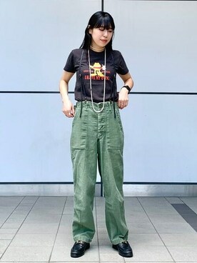 Ray BEAMSさん（レディース・156cm）の夏コーディネート