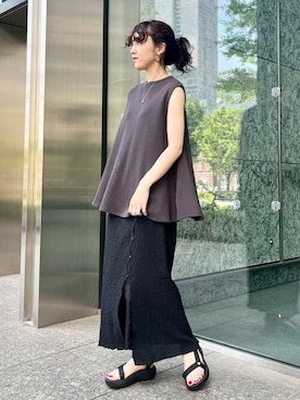 Ray BEAMSさん(レディース・170cm)の夏コーディネート