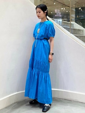 Ray BEAMSさん(レディース・154cm)の夏コーディネート