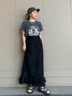 Ray BEAMSさん（レディース・155cm）の夏コーディネート