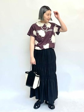 Ray BEAMSさん（レディース・155cm）の夏コーディネート