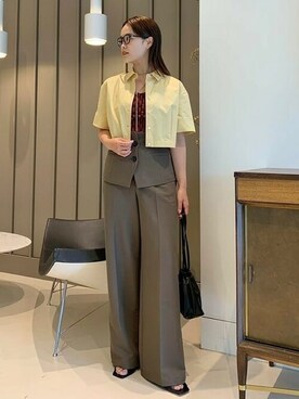 Ray BEAMSさん（レディース・162cm）の夏コーディネート